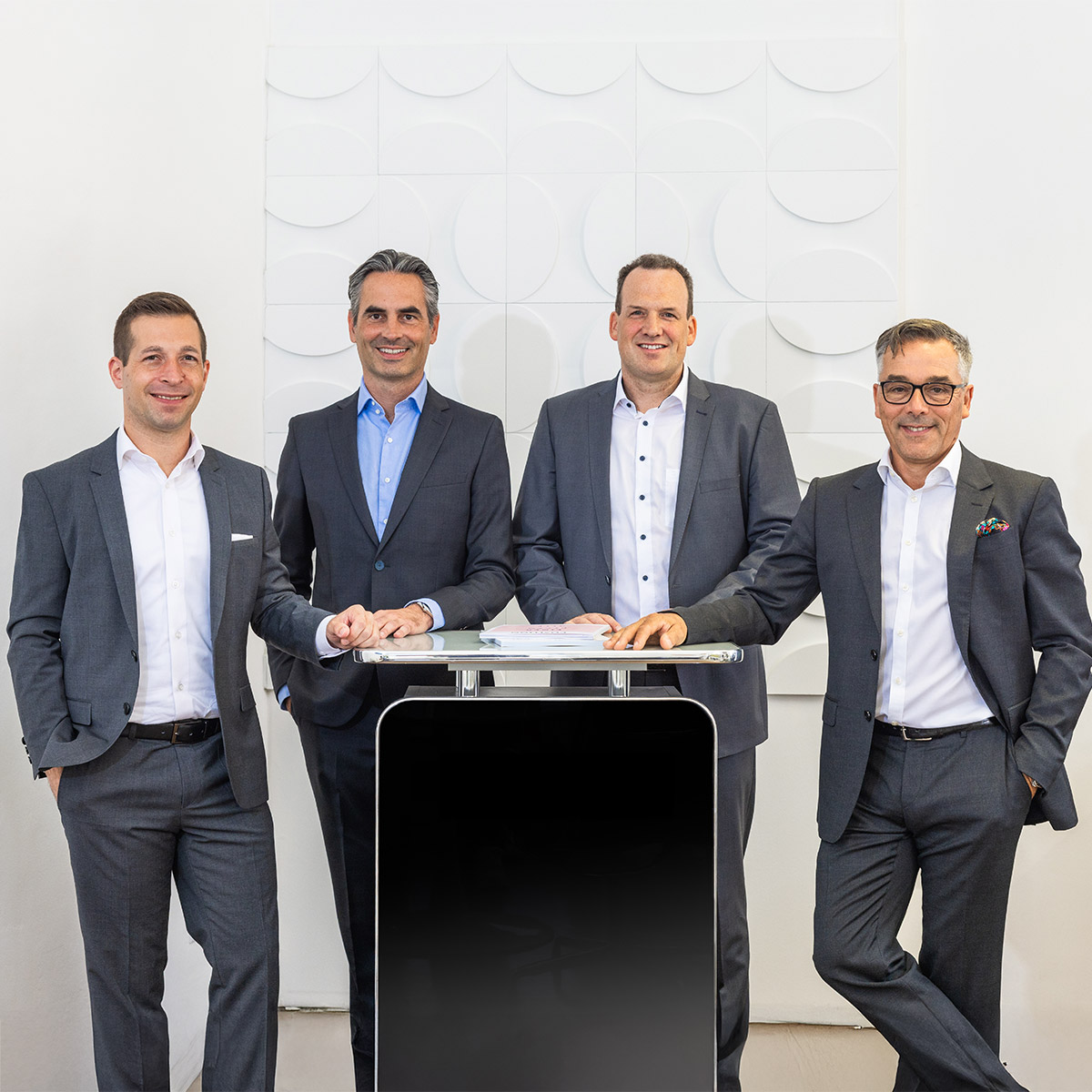Member Board: Markus Berger, Jürgen Punzengruber, Florian Dürr, Peter Grandl